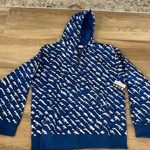 Rogue Status Hoodie Gun Show blue